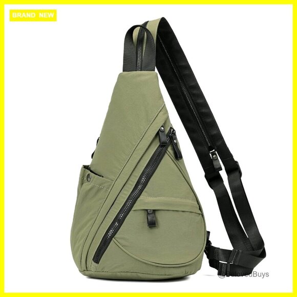 Nylon Sling Backpack Daypack Crossbody Bag Adjustable Unisex Travel Hiking main image 5